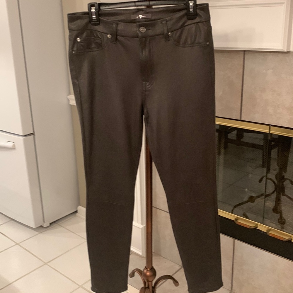 NWT FOR ALL MANKIND SLIM PANTS/ LEGGINGS, sz. 31